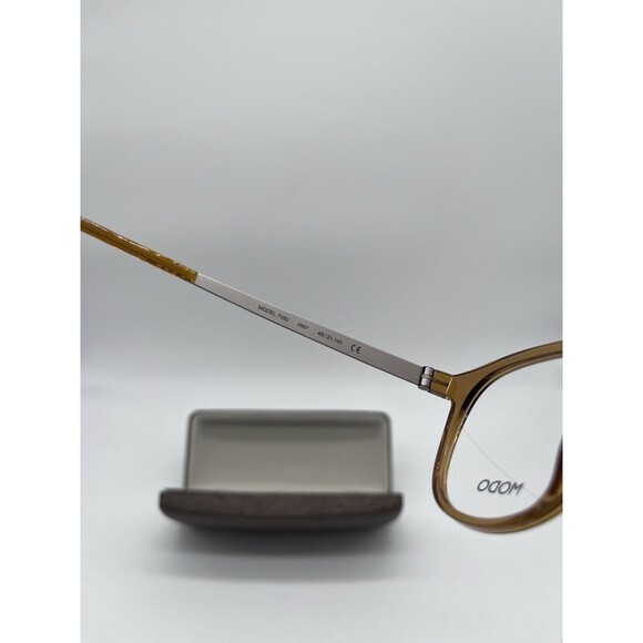 NEW MODO MODEL 7050 Glasses FRAMES EYEGLASSES Honey Titanium R1000 - Picture 5 of 5